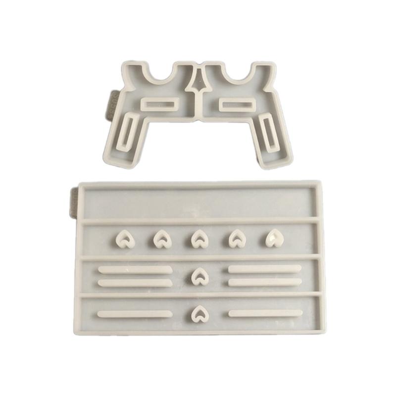 Parkbänke Silikonform Stuhlbänke Beine Gipsform Herzförmige Gipsformen Handgemachte Harzgussform Wohndekore