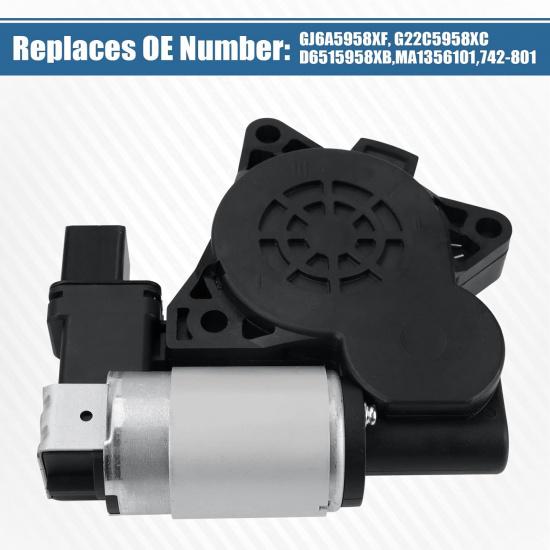 742-801 Power Window Lift Motor Compatible with Mazda 3, Mazda 5, Mazda 6, Mazda CX-7, Mazda CX-9, Mazda RX-8, Replace# GJ6A5958XF, GJ6A5958XE,