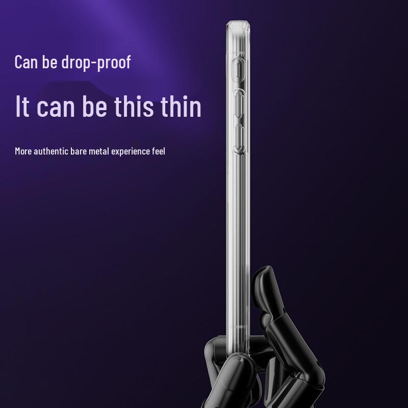 Pisen Transparent Anti-Fall TPU Phone Case for iPhone