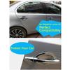For Mitsubishi Lancer Accessories Chrome Door Handle Luxury No Rust Lancer 10 Lancer X Lancer EX Car Stickers Car Styling