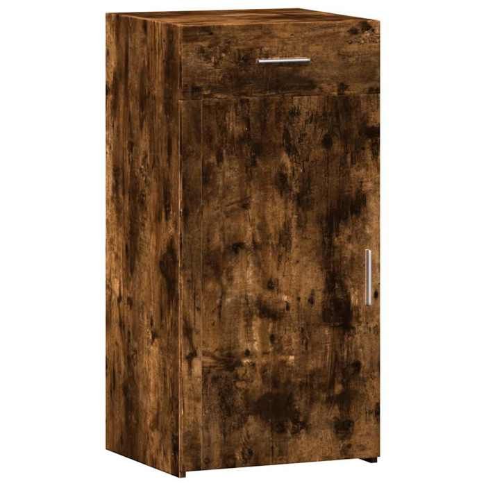 VidaXL Buffet chêne fumé 45x42,5x93 cm bois d'ingénierie, armoire, armoire latérale, armoire de rangement, armoire, placard, 846289