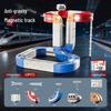Children's Magnetic Building Blocks Track Car & Cube DIY Electric Train Toy