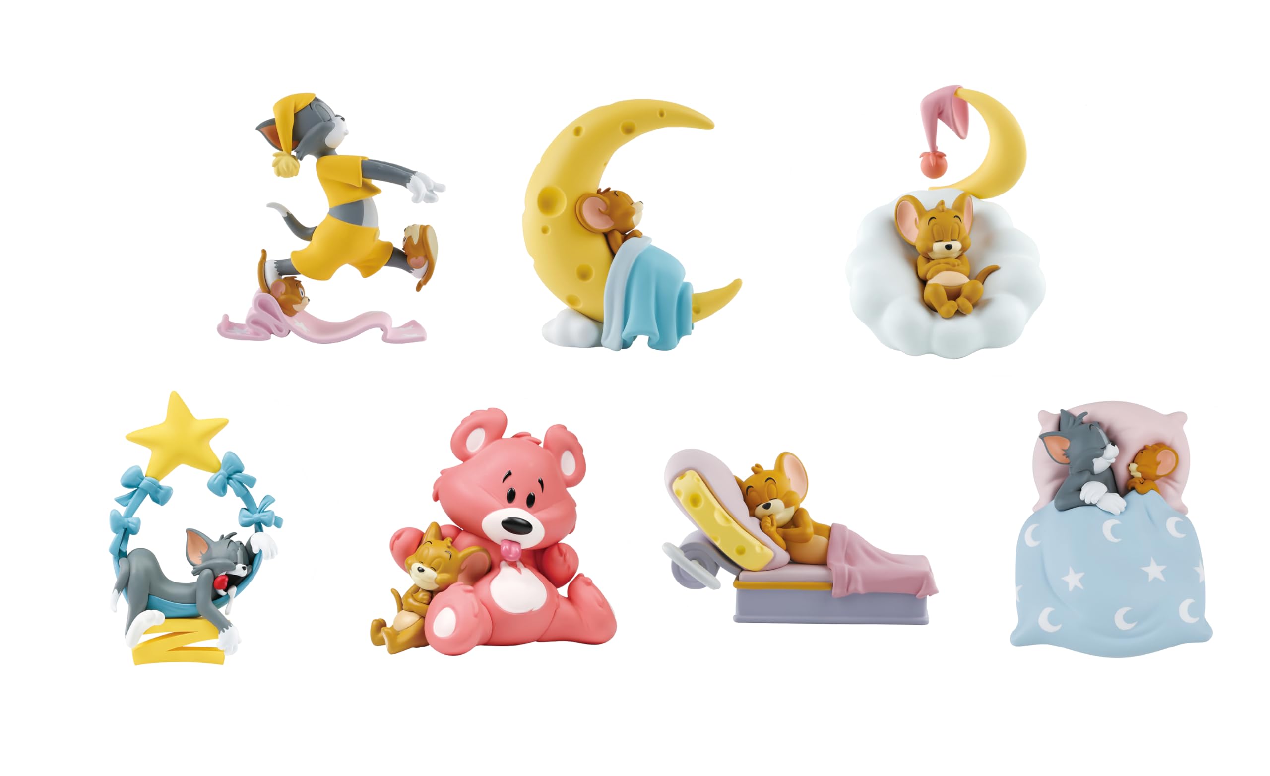 

52TOYS BLINDBOX Коробка сладких снов Тома и Джерри, 6 предметов