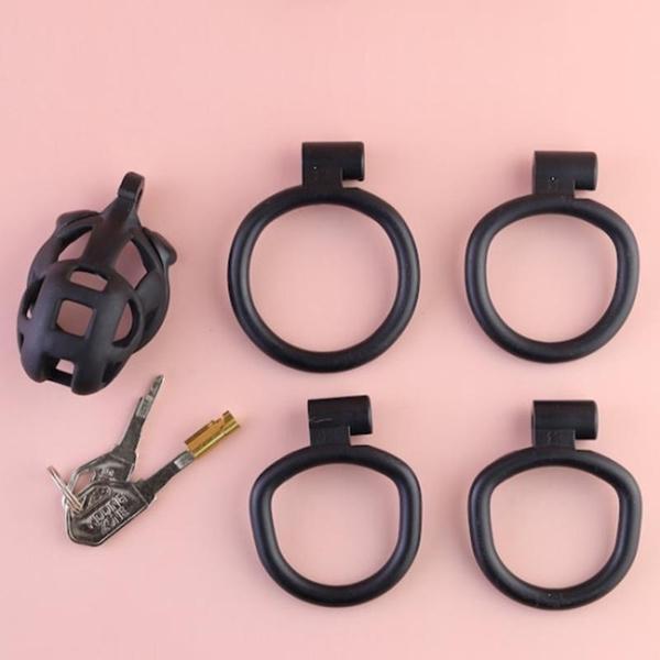 Resin Cage Lock with Four Rings