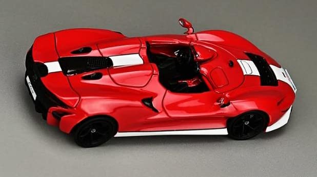 CM MODEL Scale McLaren Elva Finished Product 1/64 Red/White CM64-Elva-03