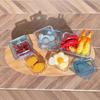 Safe Mini Storage Case Set For Dolls House Scene 1/6 Scale Realistic Miniature Accessories