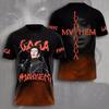 Lady Gaga The Mayhem Ball Tour 2026 3D T-Shirt Gift For Fan UB166