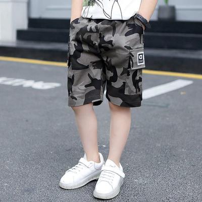 Summer Boy Loose Pants Casual Plus Size Shorts Five-point Sweatpants