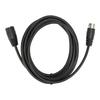 5 Pin MIDI Keyboard Extension Cable Stable DIN Male To Female Adapter Cable for Electronic Piano MIDI Guitar 9.8ft