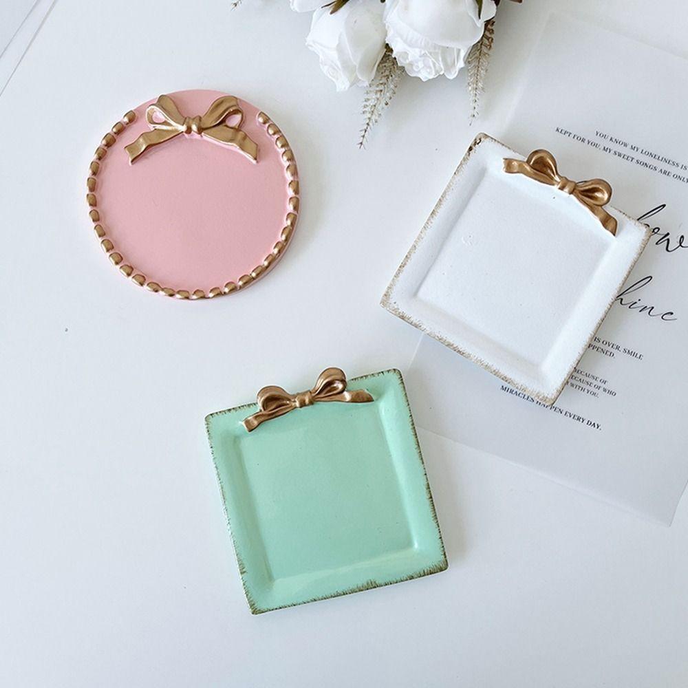 Resin Decorative Jewelry Plate Photo Props Jewelry Dish New Jewelry Display Tray Jewelry