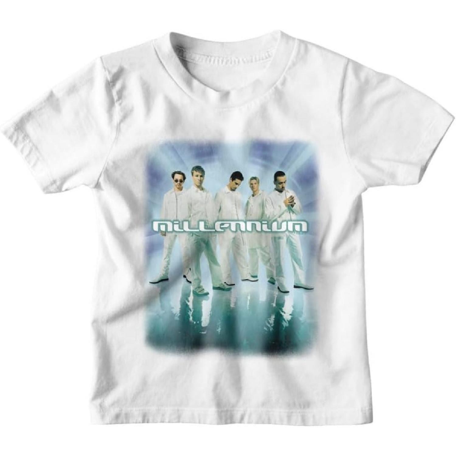 Американская классика Backstreet Boys Millennium Детская футболка с коротким рукавом 90-е Музыка Мальчиковая группа Графические футболки S