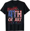 Fireworks Happy 4th Of July US Flag American 4th Of July Gift Unisex TShirt