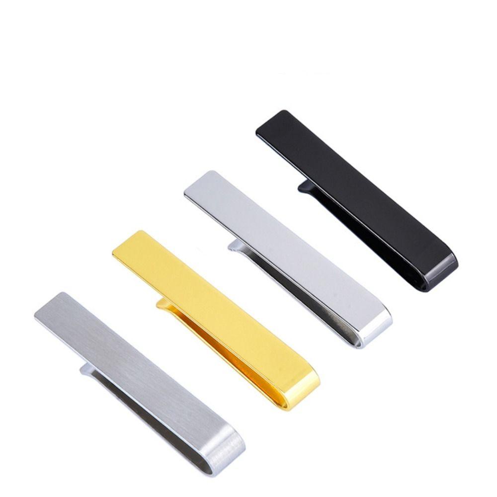 Ceremony Fashion Jewelry Exquisite Copper Necktie Tie Clip Suit Accessories For Man Shirts Tie Pin