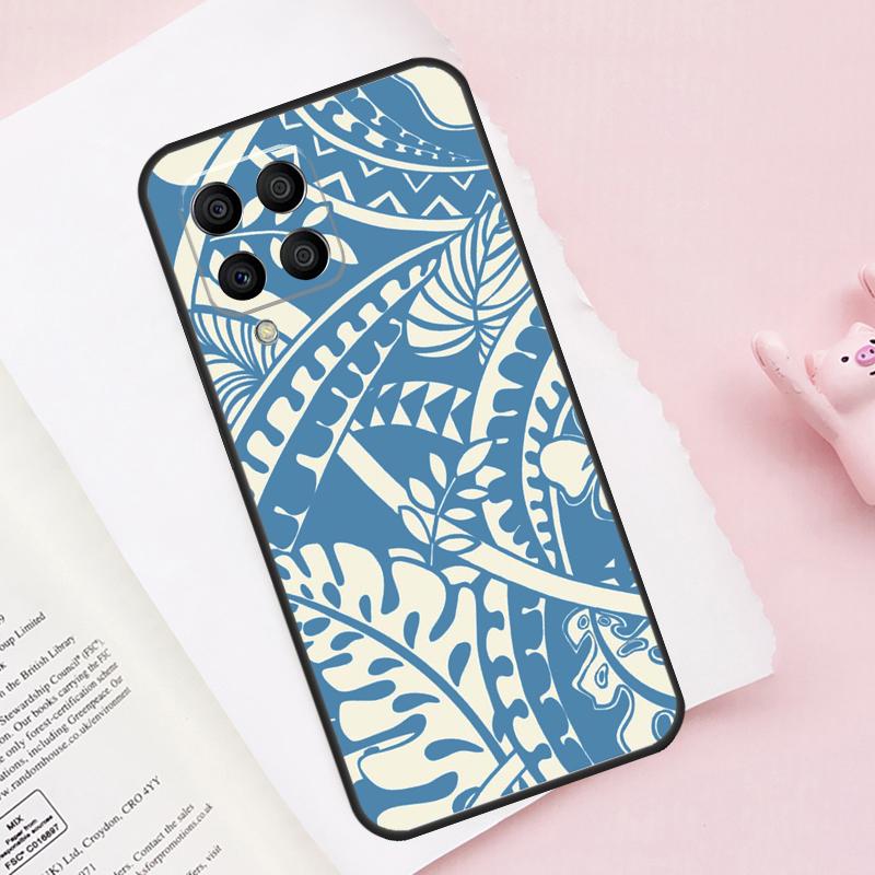 Maori Polynesian Samoan Tribal Case For Samsung Galaxy M52 M32 M12 M13 M53 M51 M31 M11 M14 M34 M54 M16 M36 M56 M15 M35 M55