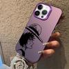 Phone Case for iPhone 16e 11 12 13 Pro Max 14 15 16 Plus Soft Cover One Piece Luffy Of The Straw Hat