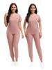 Unisex Multicolored Scrub Set for Nurses - Women's and Men's Medical Workwear
