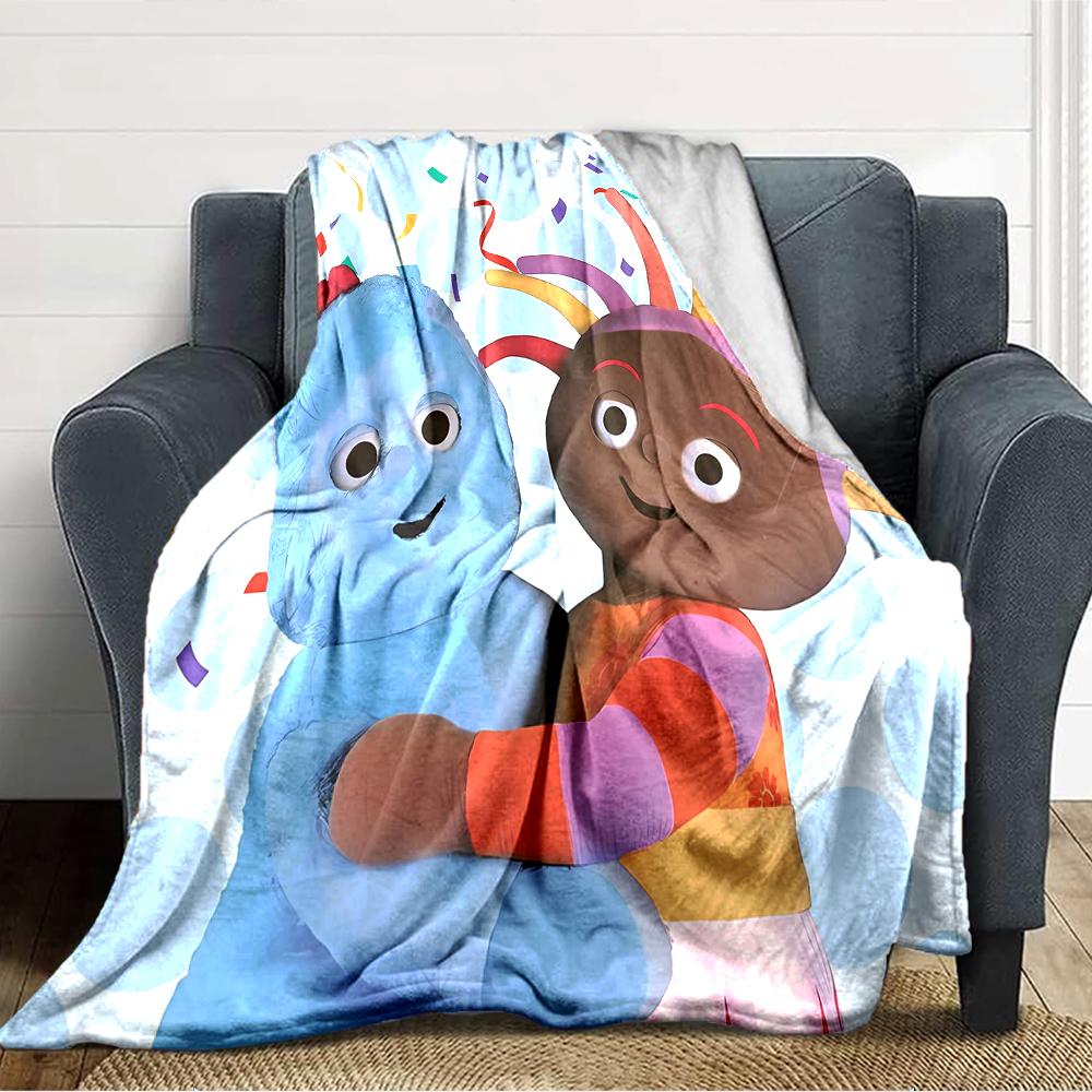 1pc In the Night Garden2 Blanket, Gift, for Men and Women, Soft Blanket, Good for Sofa Bed Couch Travel, Lightweight Flannel Blanket