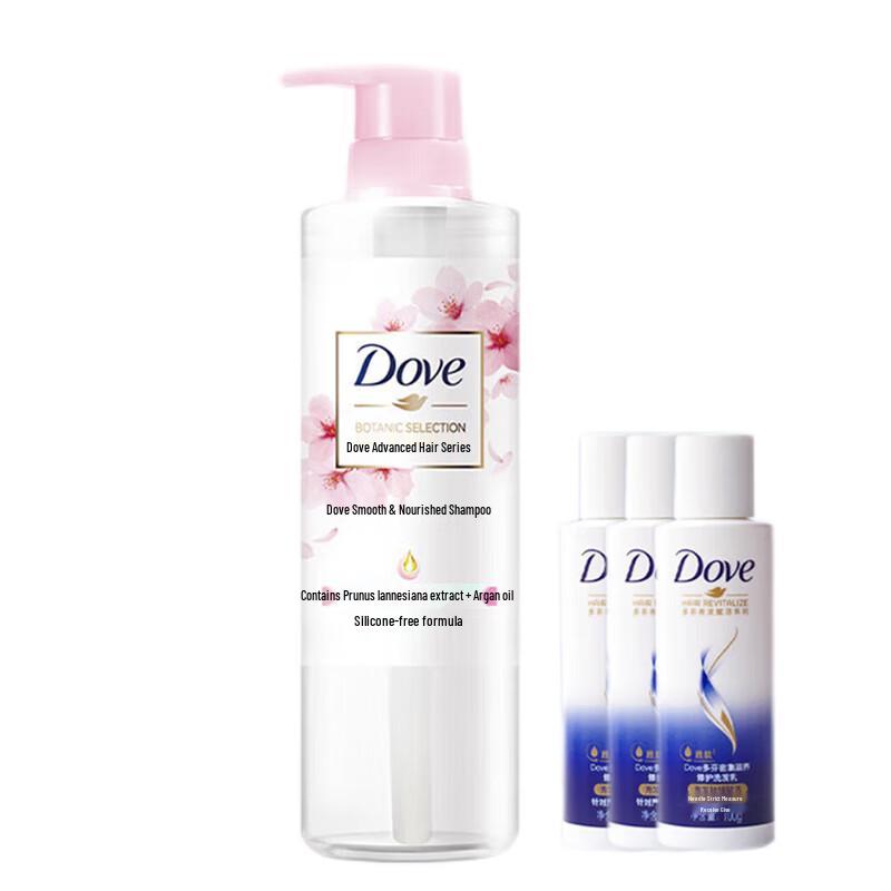 

Dove Botanical Smooth & Moist Shampoo