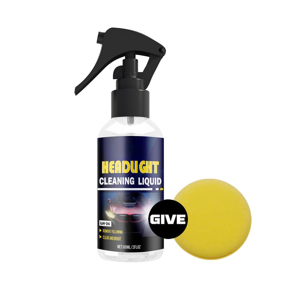 Car Headlight Repair Liquid 60ml Headlight Polish Headlight Cleaning Solution Repair Liquid For Car Truck SUV RV Motorcycle