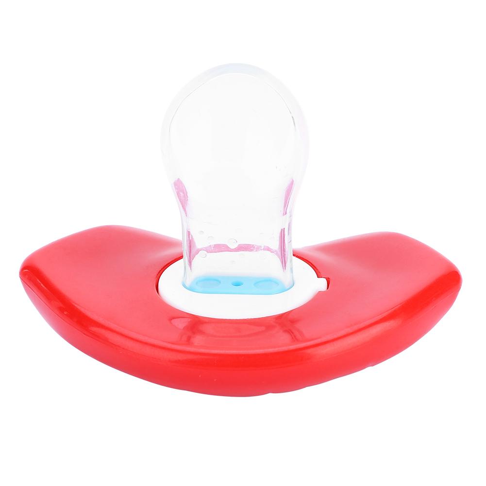 Dětské Dudlík Dudlík Legrační Rty Potravinářský Silikonový Dudlík Červený