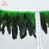 CHENGVRIGHT Wholesale 10 Meter 13-18CM Chicken Rooster Tail Feathers Trims Strip for Wedding Party Clothing Rooster Feather Trim