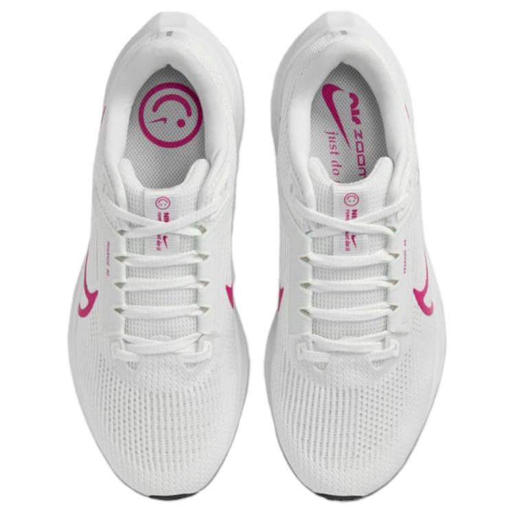 New Nike Air Zoom Pegasus 40 'Summit White Fireberry' Women's FV0984-100