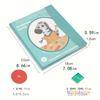Magnetic Rainbow Fraction Tiles Kids Montessori Wooden Arithmetic Teaching Aids Visual/Tactile Math Learning Plaything Ages 6+