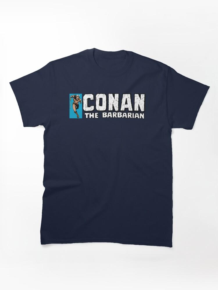 Conan the Barbarian CONAN THE BARBARIAN TITLE ART REPRODUCTION Classic Unisex T-Shirt