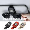 Car Magnetic Leather Eyeglass Holder Visor Sunglasses Clip Accessories For AMG Benz CITAN VITO SPRINTER CLS SLK W202 W203 W204