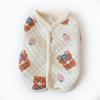 Dog Vest and Cat Pet Outfit Sweater, Quilted Warm Unisex Casual Style Small Clothes