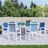 Garden Chair Cushions for Low Back Chairs 6 Pcs 100 X 50 X 3 Cm