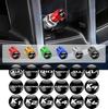 4 ks kovové krytky ventilků pneumatik kol automobilu Příslušenství pro Morning Picanto Rio Stonic Sportage Ceed Optima Ray Sorento