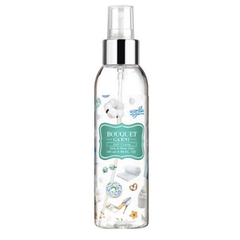 BOUQUET GARNI Fragranced Hair & Body Mist 145ml | Hair & Body Perfume Mist (6 Types Available)