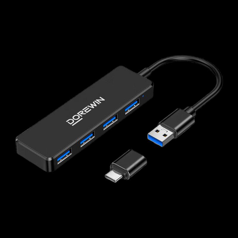 DOREWIN USB-C to 4-Port USB 3.0 Hub