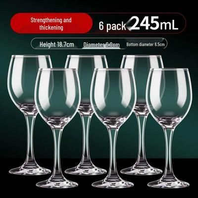 Jiakangming European Crystal Stemmed Wine Glass Set