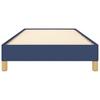 Vidaxl Bed Frame Without Mattress Blue 90X200 Cm Fabric