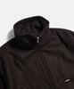 Espionage Wool Blend Track Blouson Dark Brown