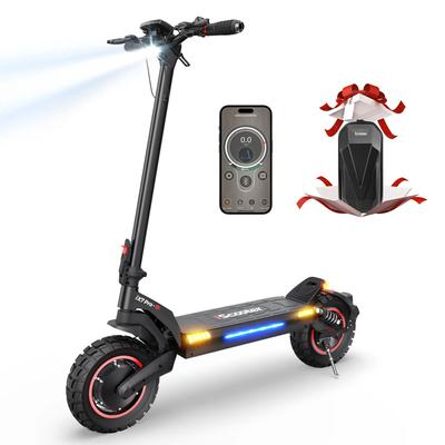 iScooter IX7Pro Senza certificato ABE Scooter Elettrico Doppio Motore 1000W*2 48V17.5Ah Pneumatico Off-road da 10 Pollici 60Km/H Autonomia 80KM E-Scooter
