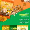 HBAF Mini Party Box Green 20g - 5 Types x 5 Packs, 1 Box (500g)