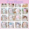 Cute 20cm Plush Cotton Doll With Long And Wavy Hair Toy14738