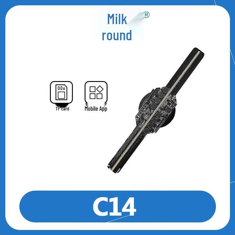 

3D Holographic LED Display Fan