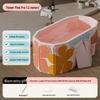 Foldable Full Body Bath Tub for Adults & Couples - Compact Household Bath Basin & Children's Sitz Bath