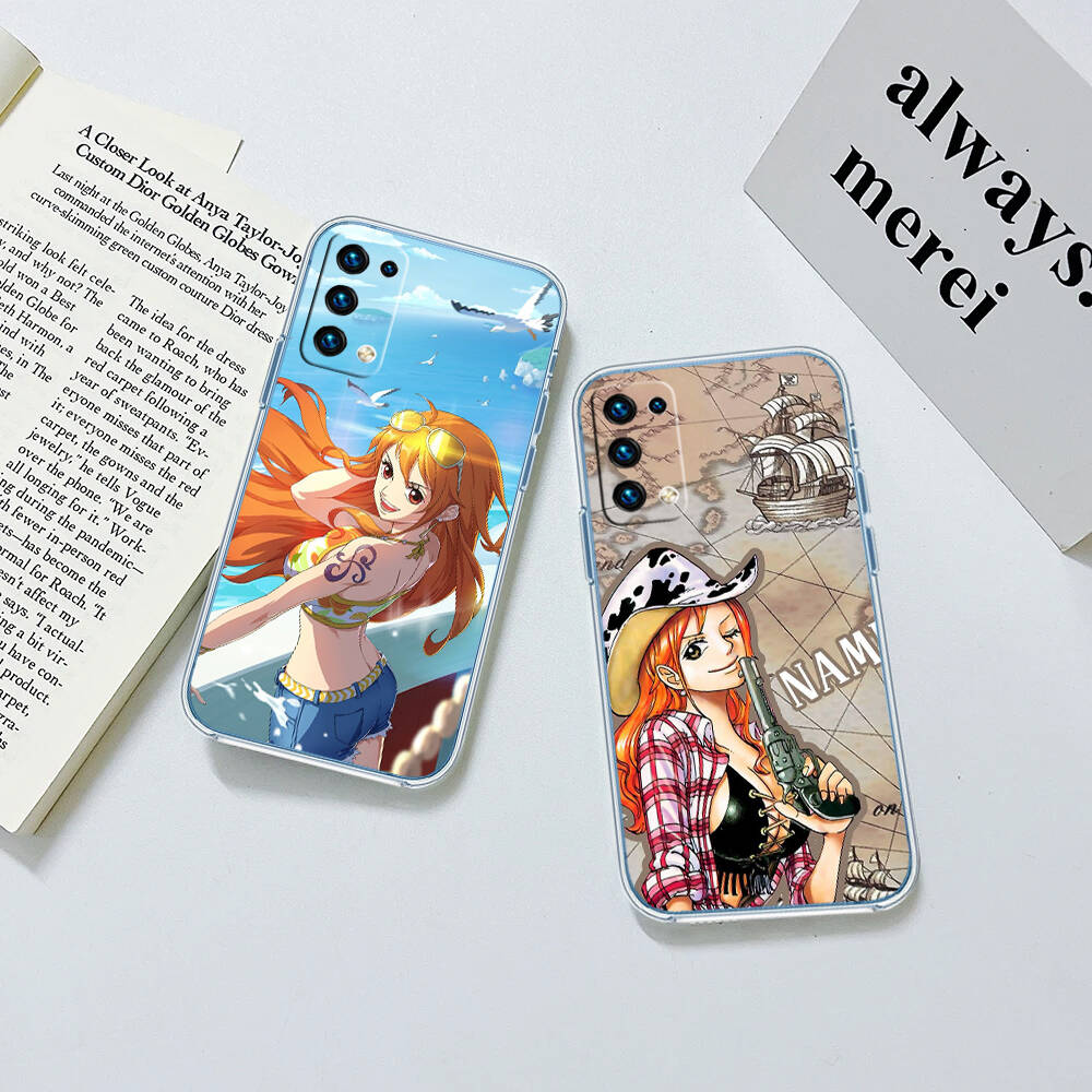 One Piece Nami Phone Case for Motorola Edge 20 30 S30 40 50 Fusion Lite Plus Pro Neo Ultra One Hyper Power Action Zoom Macro Vision