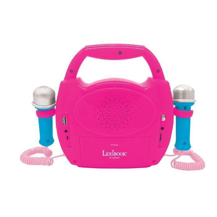 Bluetooth-Lautsprecher Disney Prinzessinnen - LEXIBOOK - Lichteffekte, Mikrofone, Wiederaufladbarer Akku