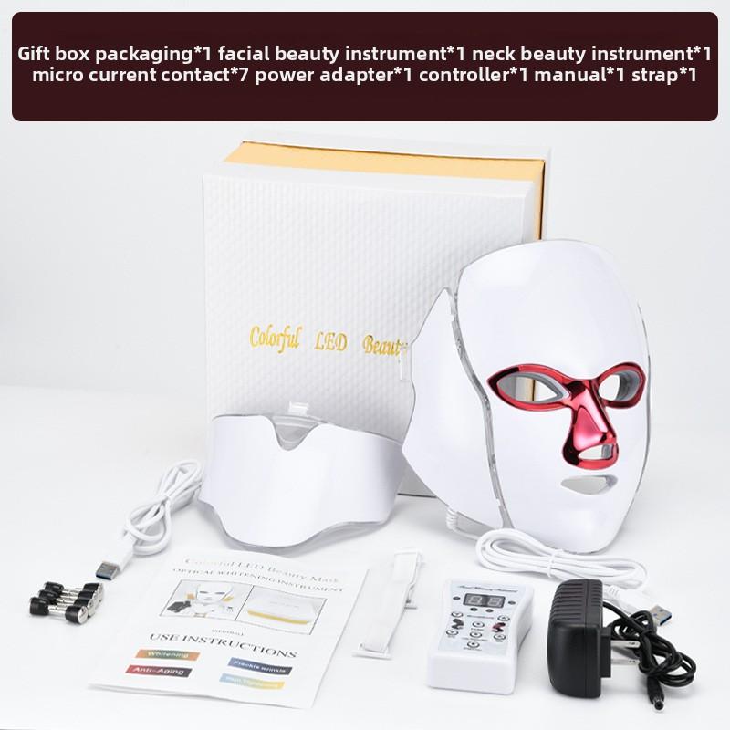 

Маска Красота Инструмент Бытовая Красная Желтая Синяя Световая Энергетическая Светодиодная Маска Красота Кожи Маска Омоложение Кожи Укрепление conventional белый