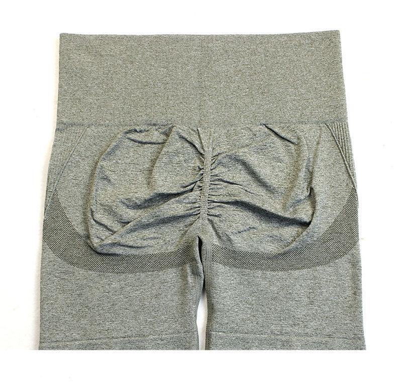 

Женские шорты для йоги с высокой талией и смайликом, быстросохнущие, с дизайном «персиковый лифтинг» Medium армия зеленый