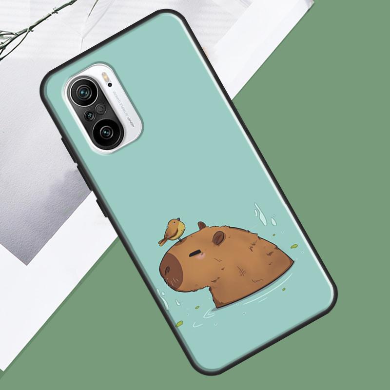 Capybara Spa Case For Xiaomi 15 Ultra 13 14 13T 14T 15T Pro 17 Pro Max POCO X7 Pro F5 F6 X5 X6 F7 Cover
