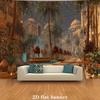 2D Arabian Nights Camel Caravan Backdrop Banner
