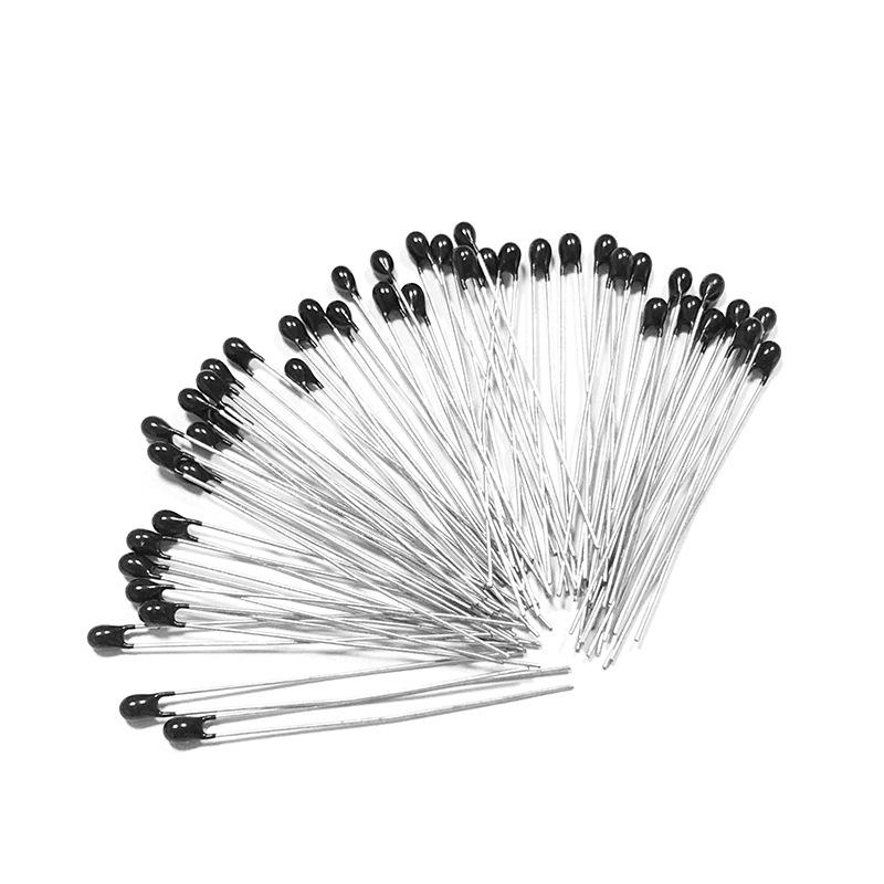 TZW 10PCS NTC Thermistor Thermal Resistor MF52 NTC-MF52AT 1K 2K 3K 4.7K 5K 6.8K 10K 15K 20K 30K 50K 100K B4250 1%