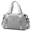 Universal large capacity travel bag for men and women, can be held and cross-body, suitable for travel, gym, storage and separation of wet and dry